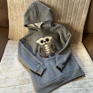 Aurora Baby Hooded Owl Sweatshirt